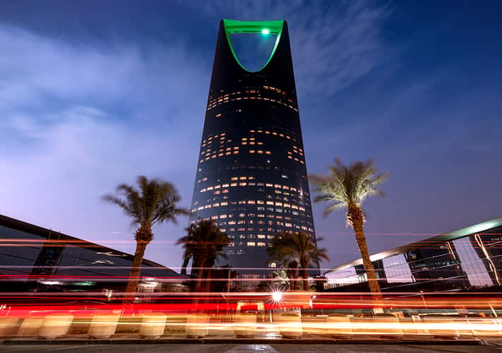 Kingdom Centre Tower and Skybridge
