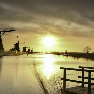 Mills at Kinderdijk, Netherlands