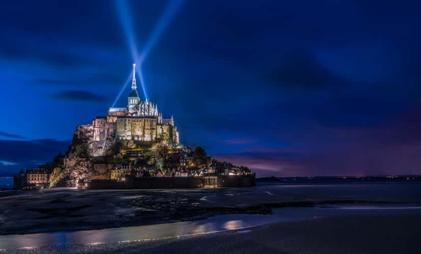 Mont Saint-Michel from Bridge