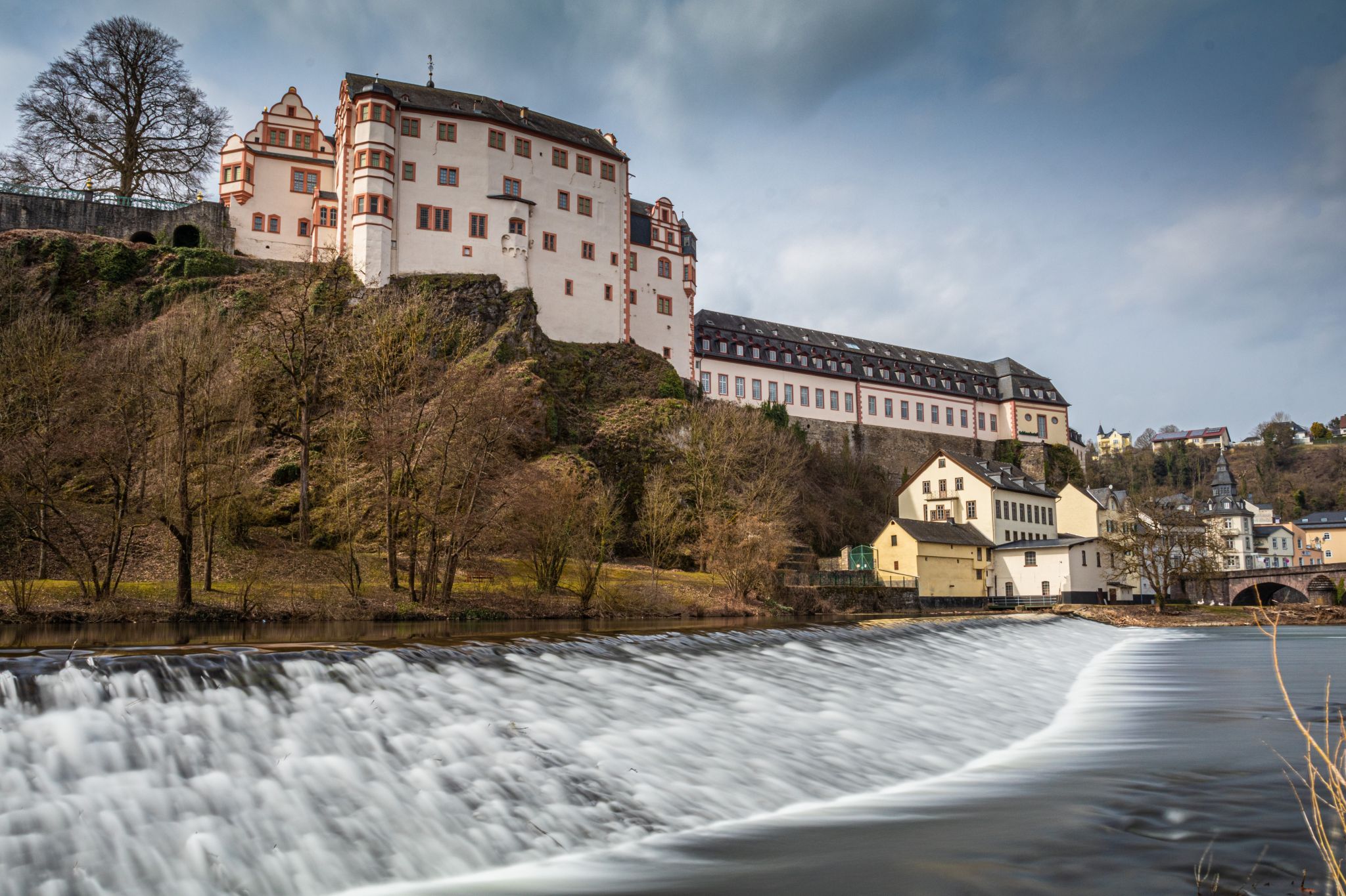 Schloss Weilburg with Lahn, Germany
