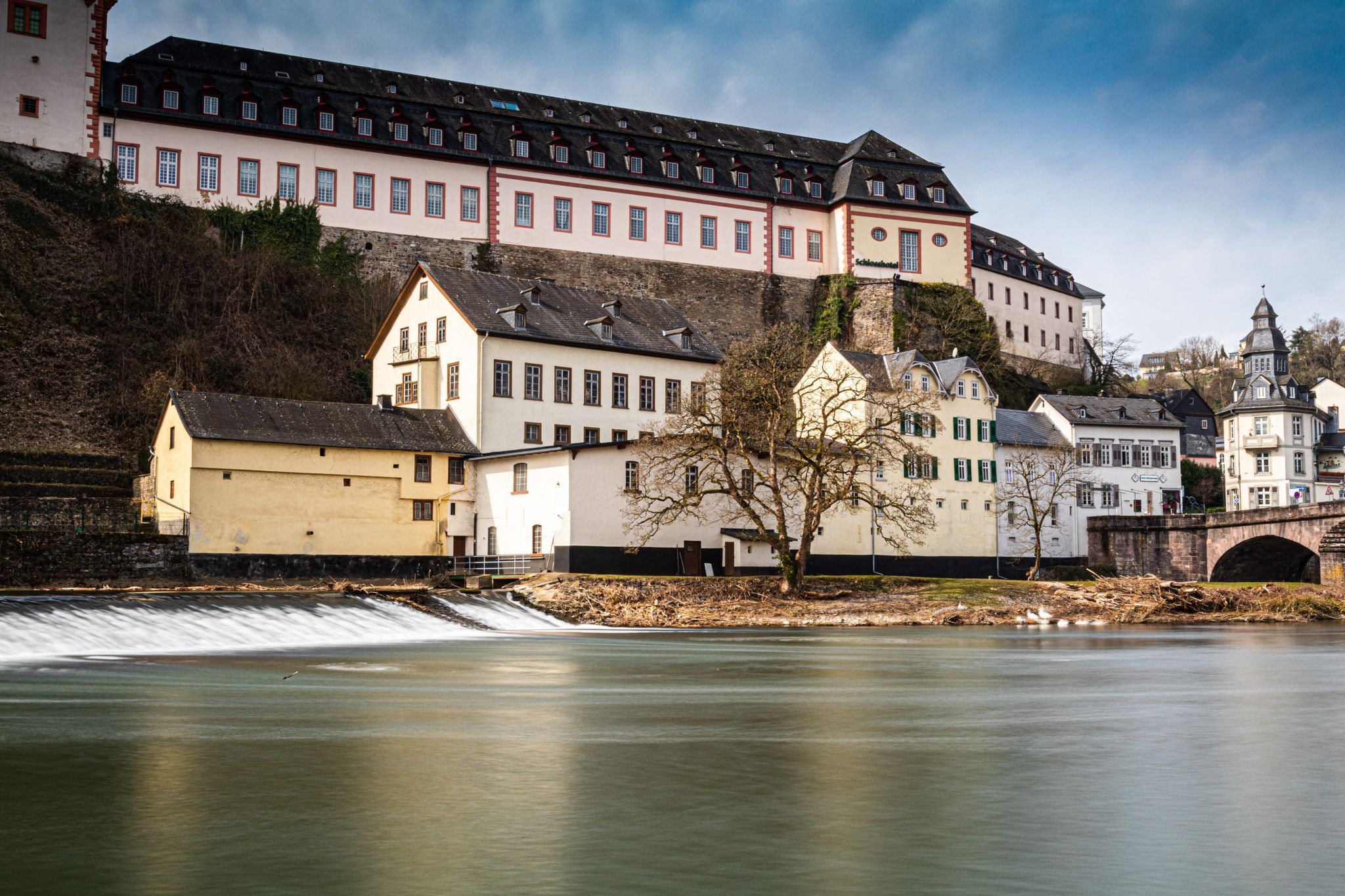 Schloss Weilburg with Lahn, Germany