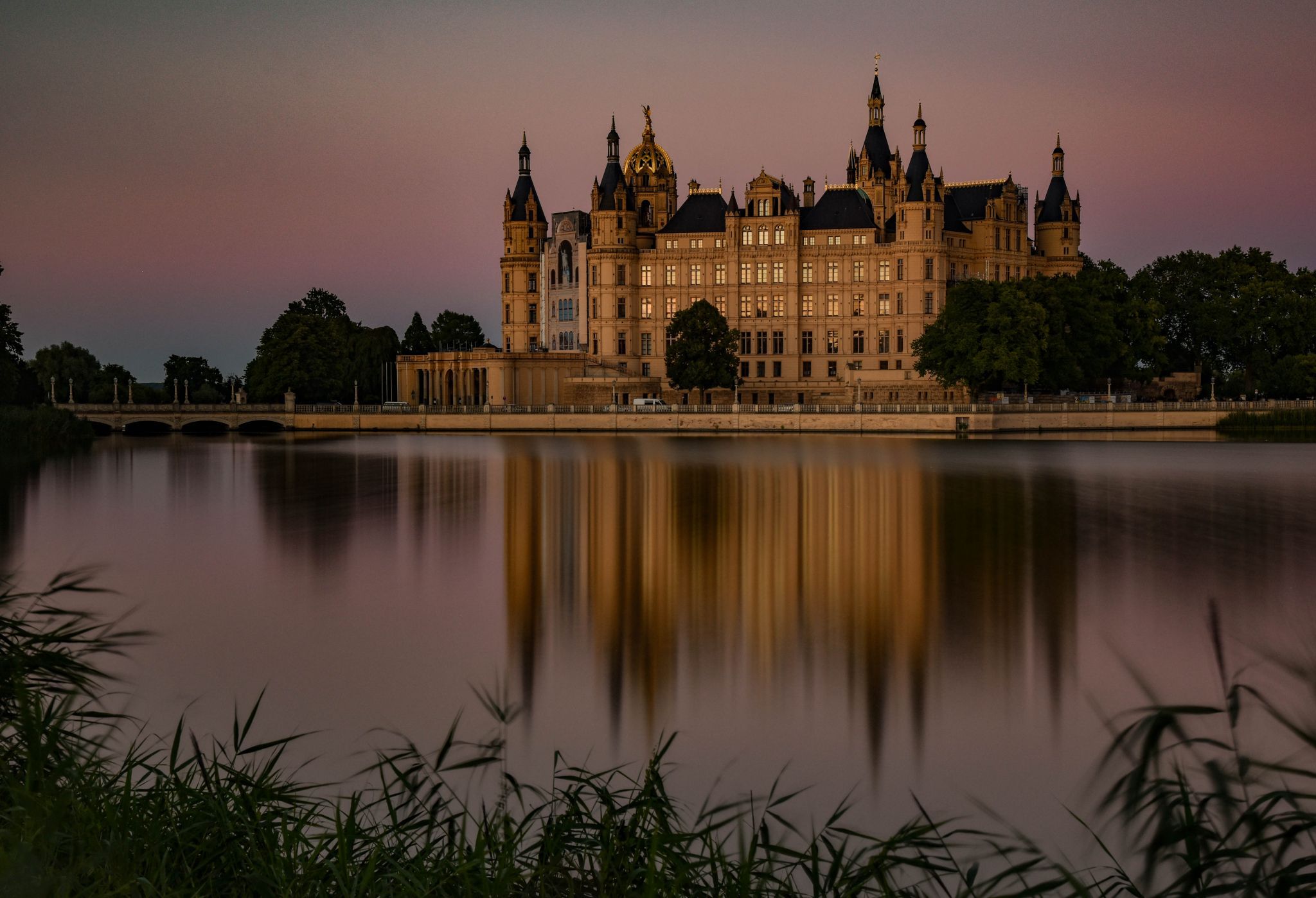 Schlossblick Schwerin, Germany