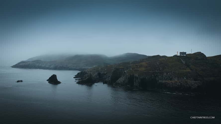 Sherkin Island from the Baltimore Beacon