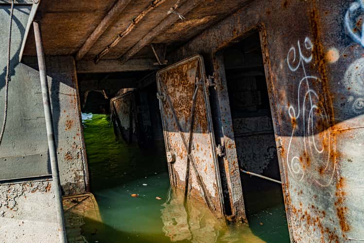 Shipwrecks in Danube bend