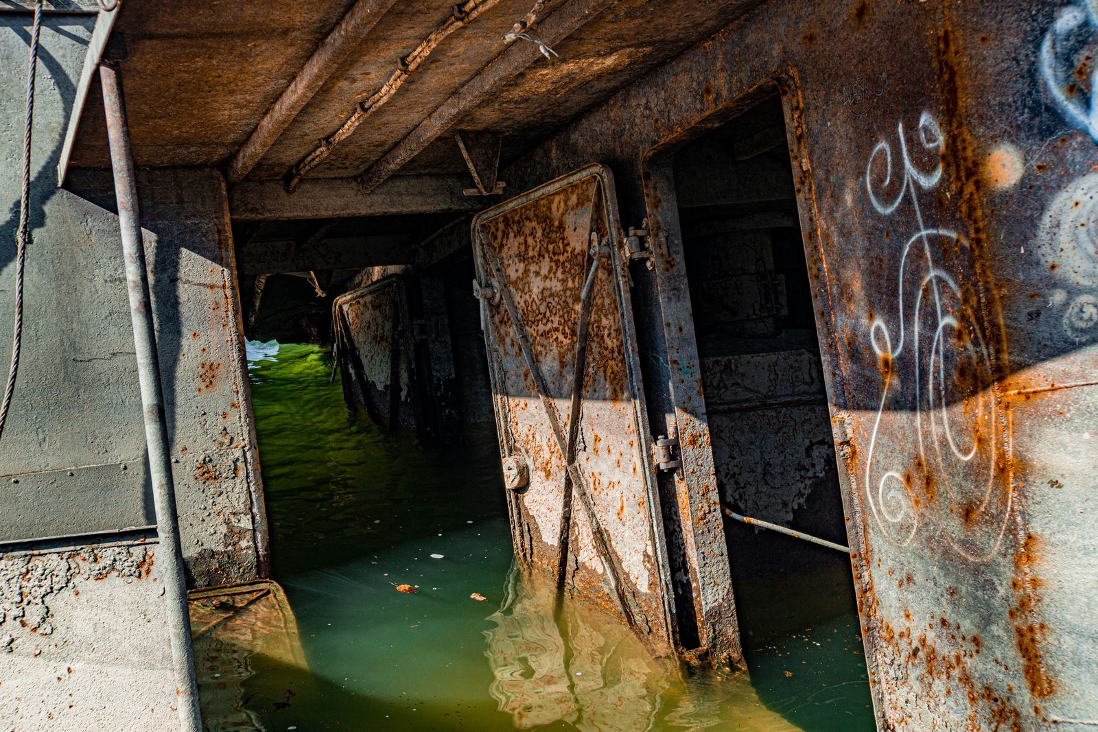 Shipwrecks in Danube bend, Hungary