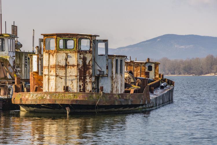 Shipwrecks in Danube bend