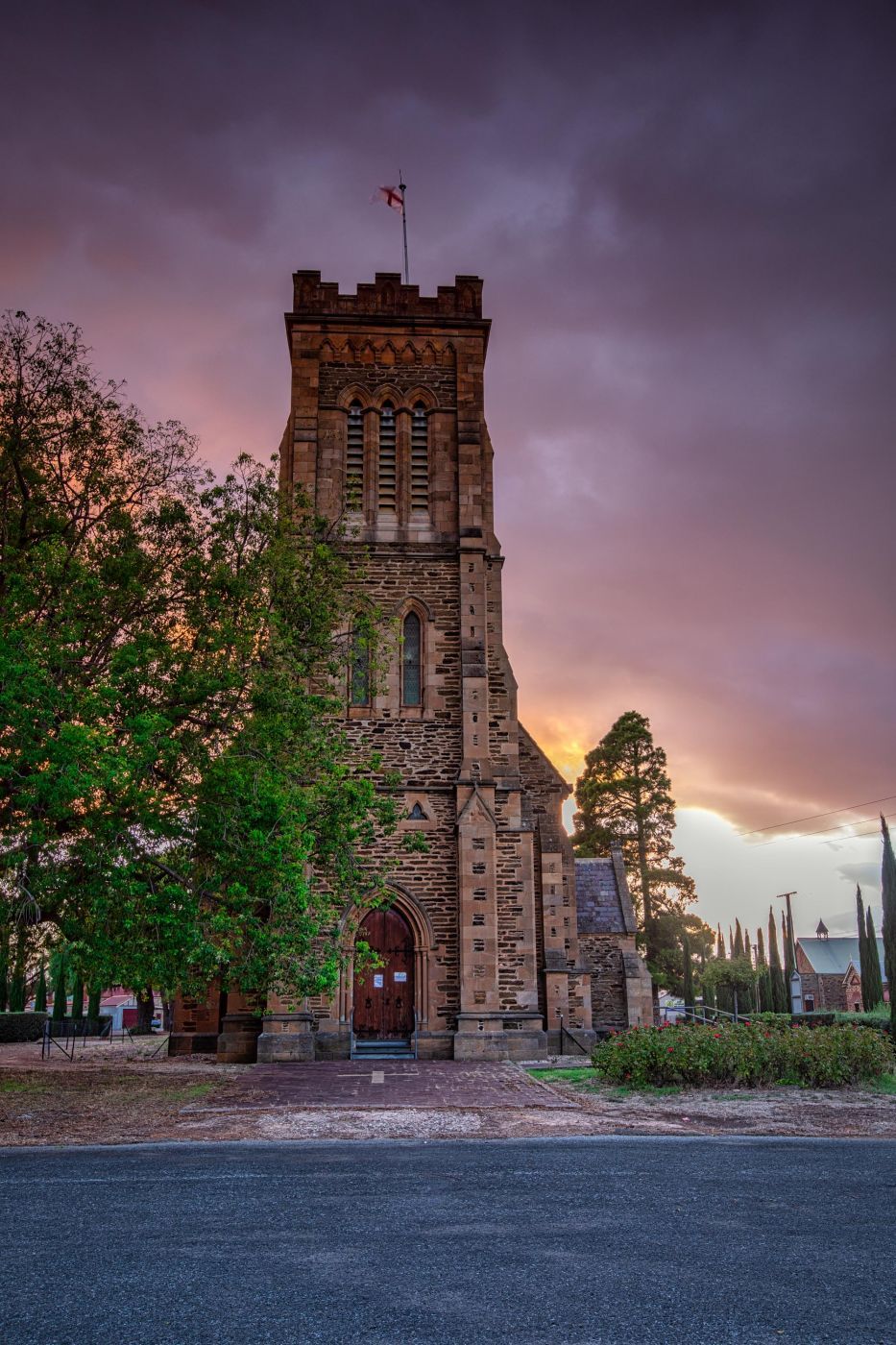 St Georges Church, Gawler, Sunrise, South Australia, Australia