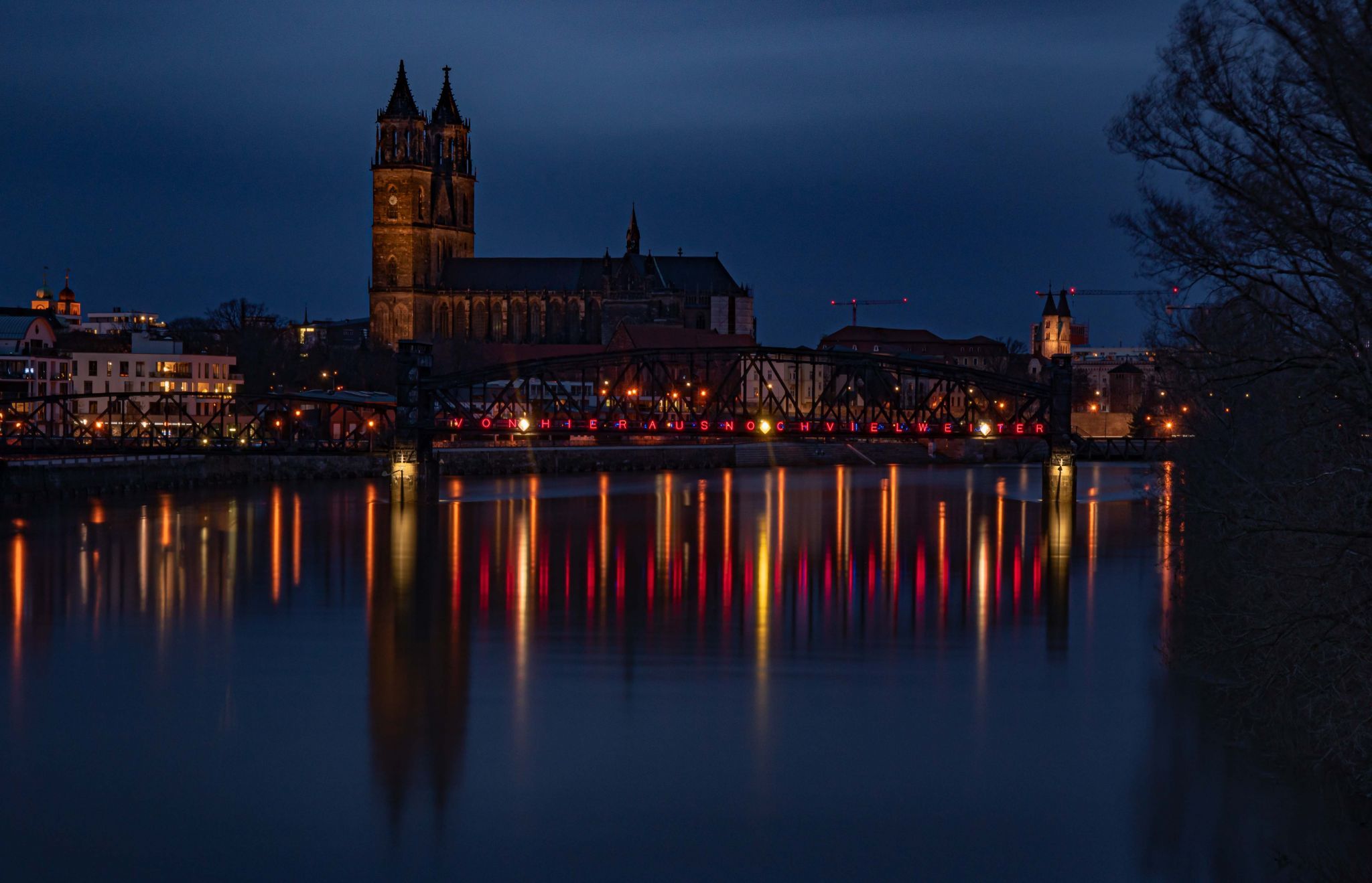 Sternbrücke, Magdeburg, Germany