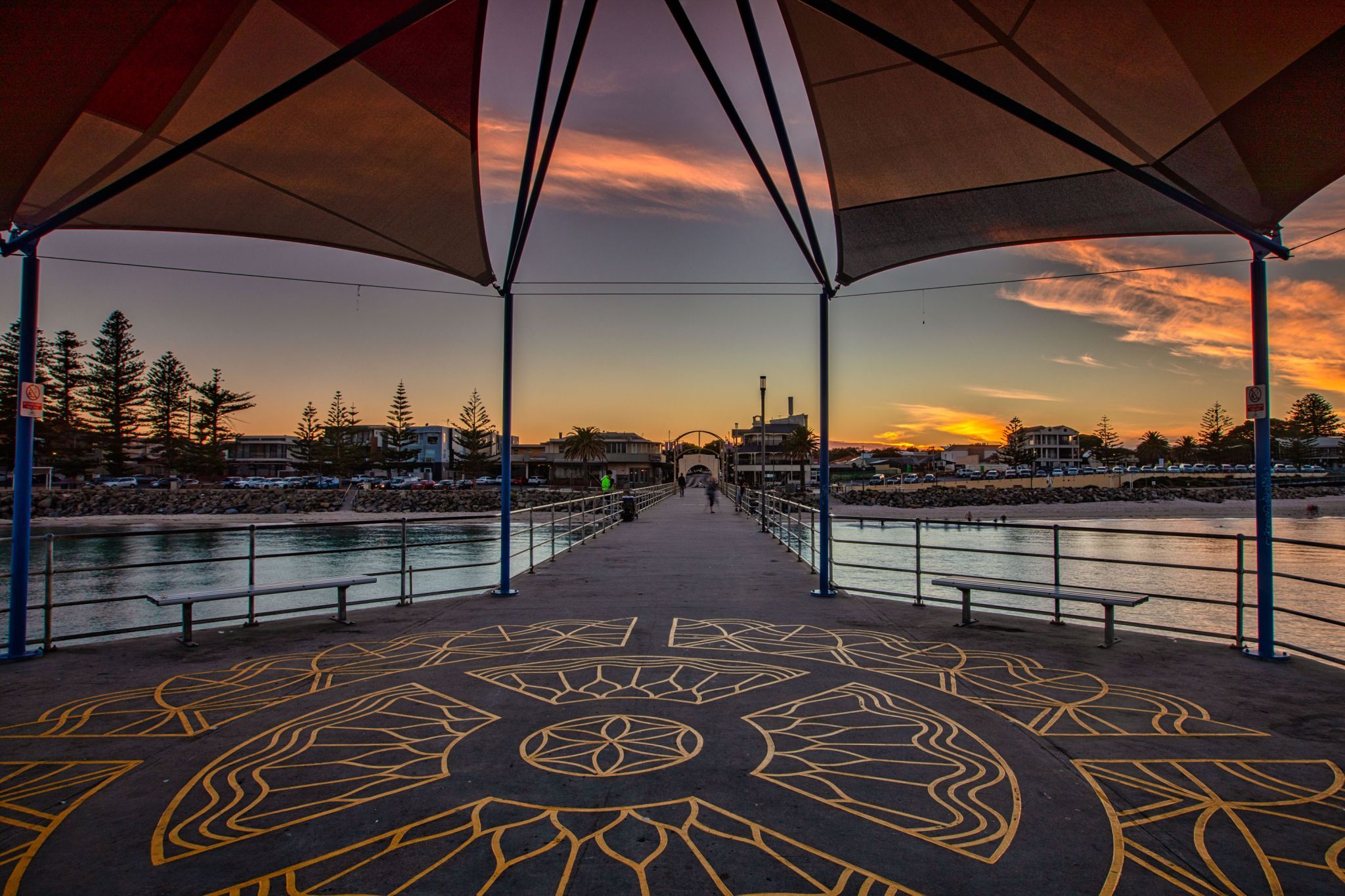 Sunrise, Brighton Jetty, Adelaide, Australia