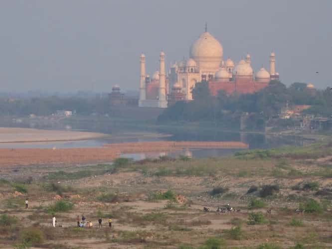 Taj Mahal from a different angle, Agra