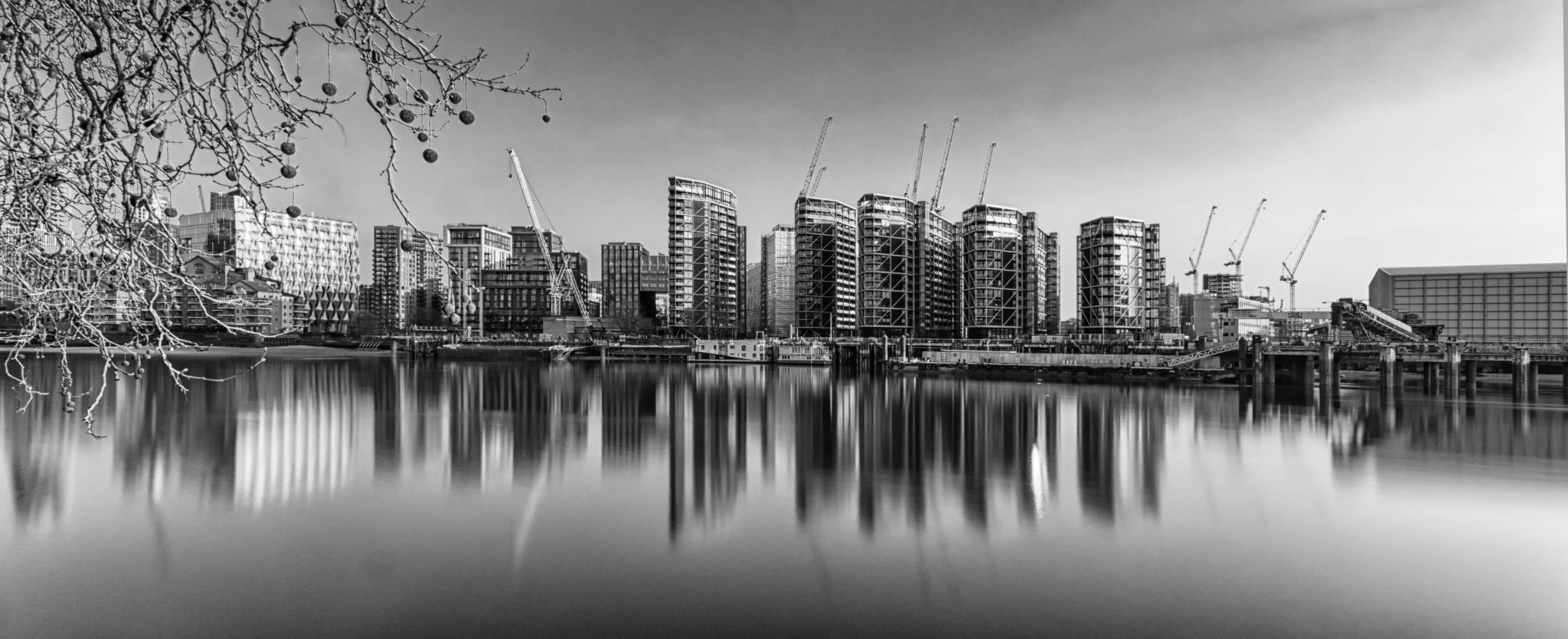 Thames view of Battersea Power Station, United Kingdom