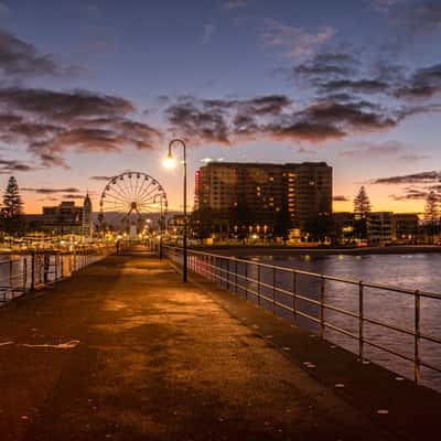 The Pier at Glenelg sunrise Adelaide South Australia, Australia