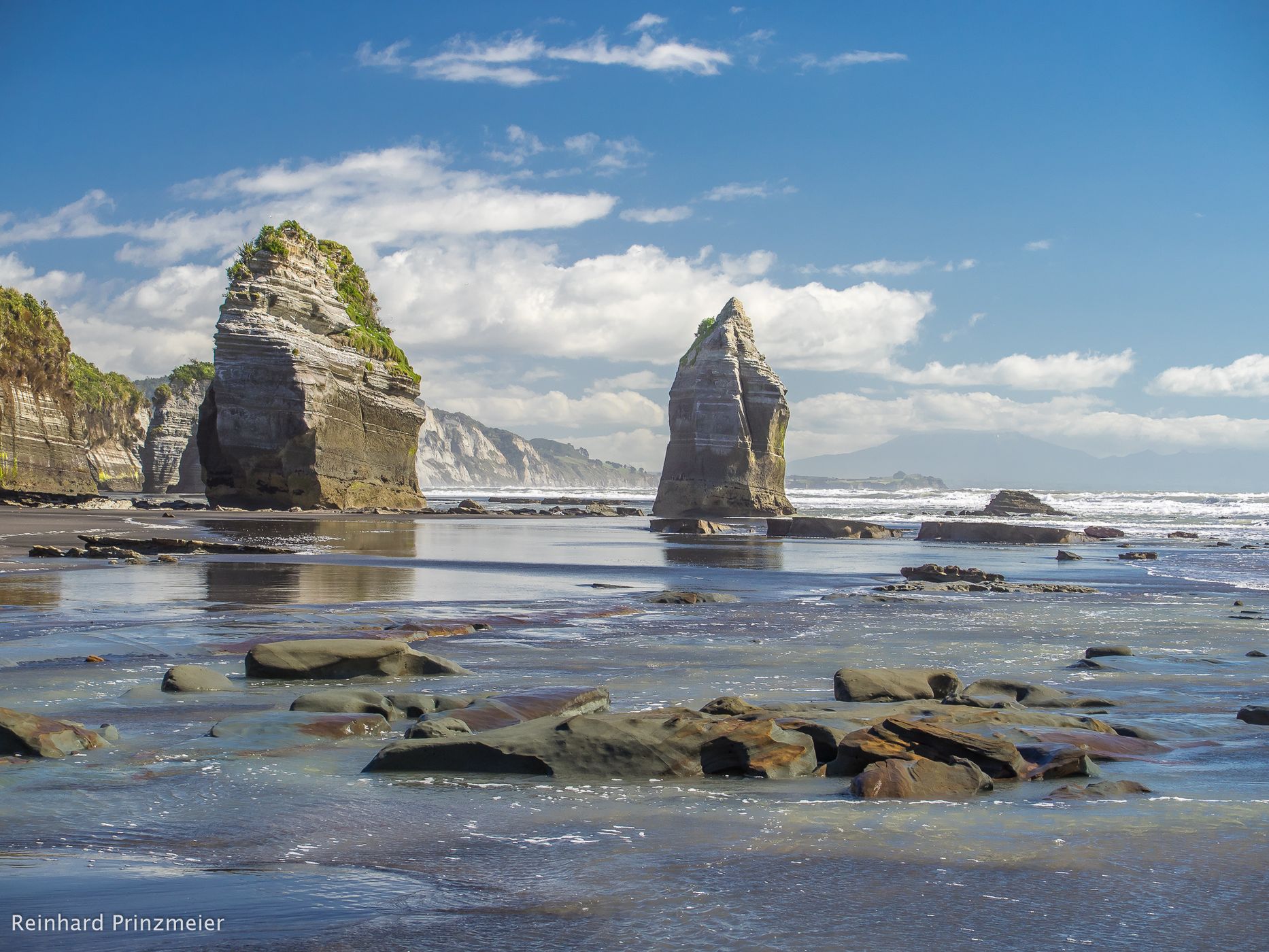 Tongaporutu Beach, New Zealand