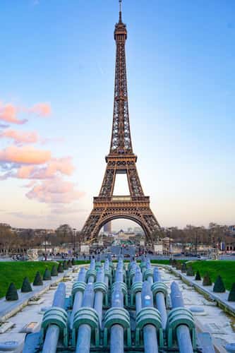 Fontaine du Trocadéro & Eiffel Tower, Paris France