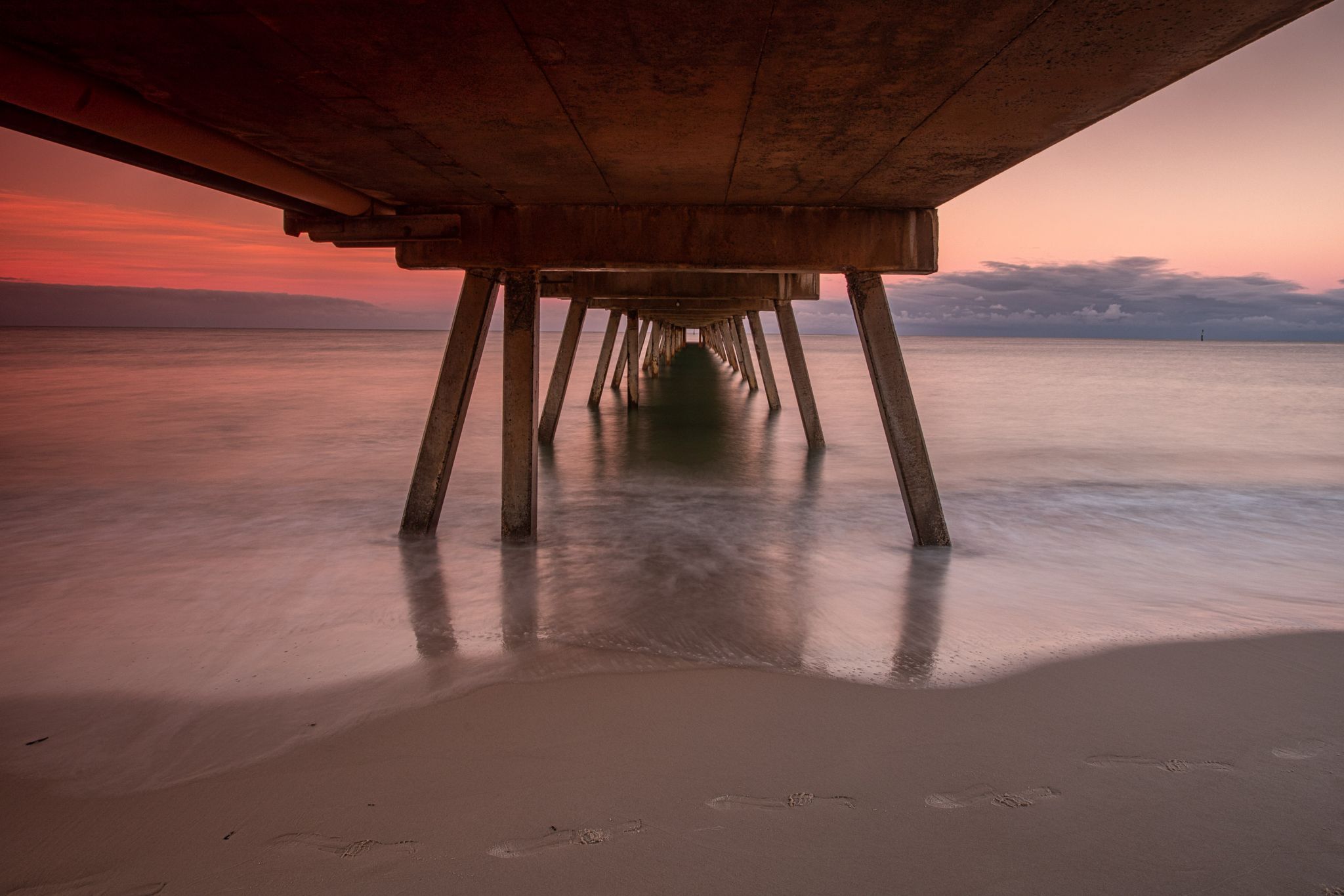 Under the Pier Glenelg, Adelaide, South Australia, Australia