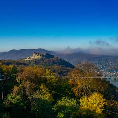 view of Visegrad citadel, Hungary