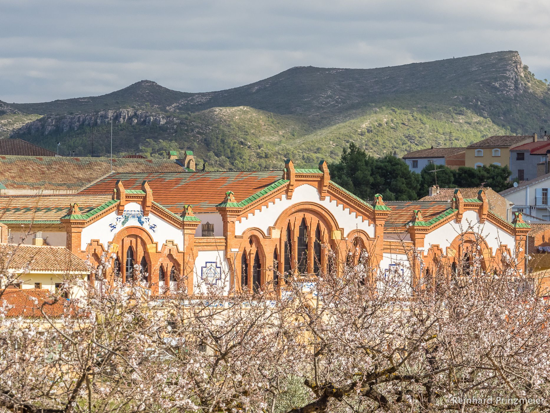 View to El Pinell de Brai, Spain