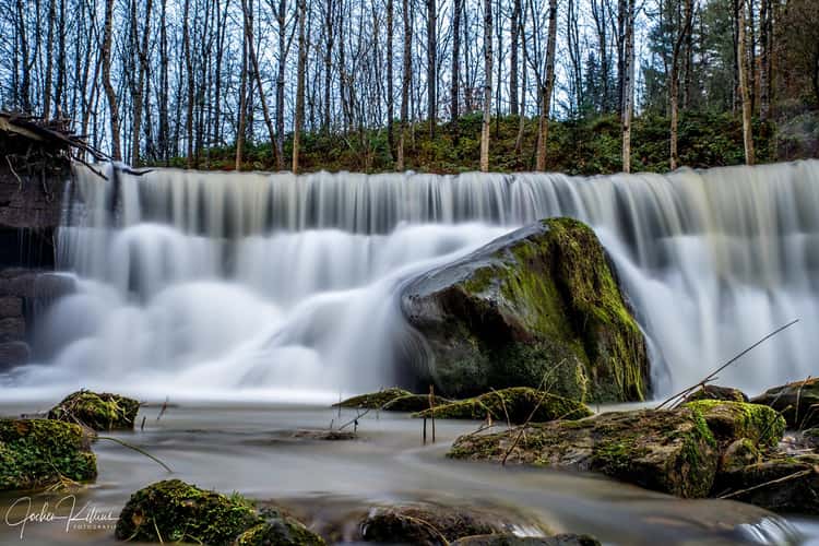 Wasserfall of Schwarzen Ernz