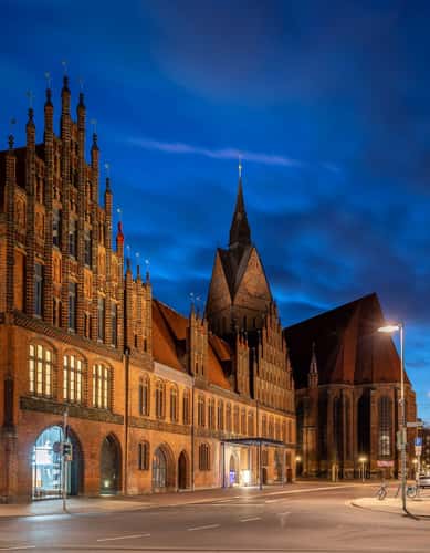 Old Town Hall with Market Church, Hanover
