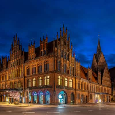 Old Town Hall with Market Church, Hanover, Germany