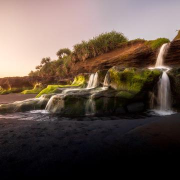 Beach Waterfall, Indonesia