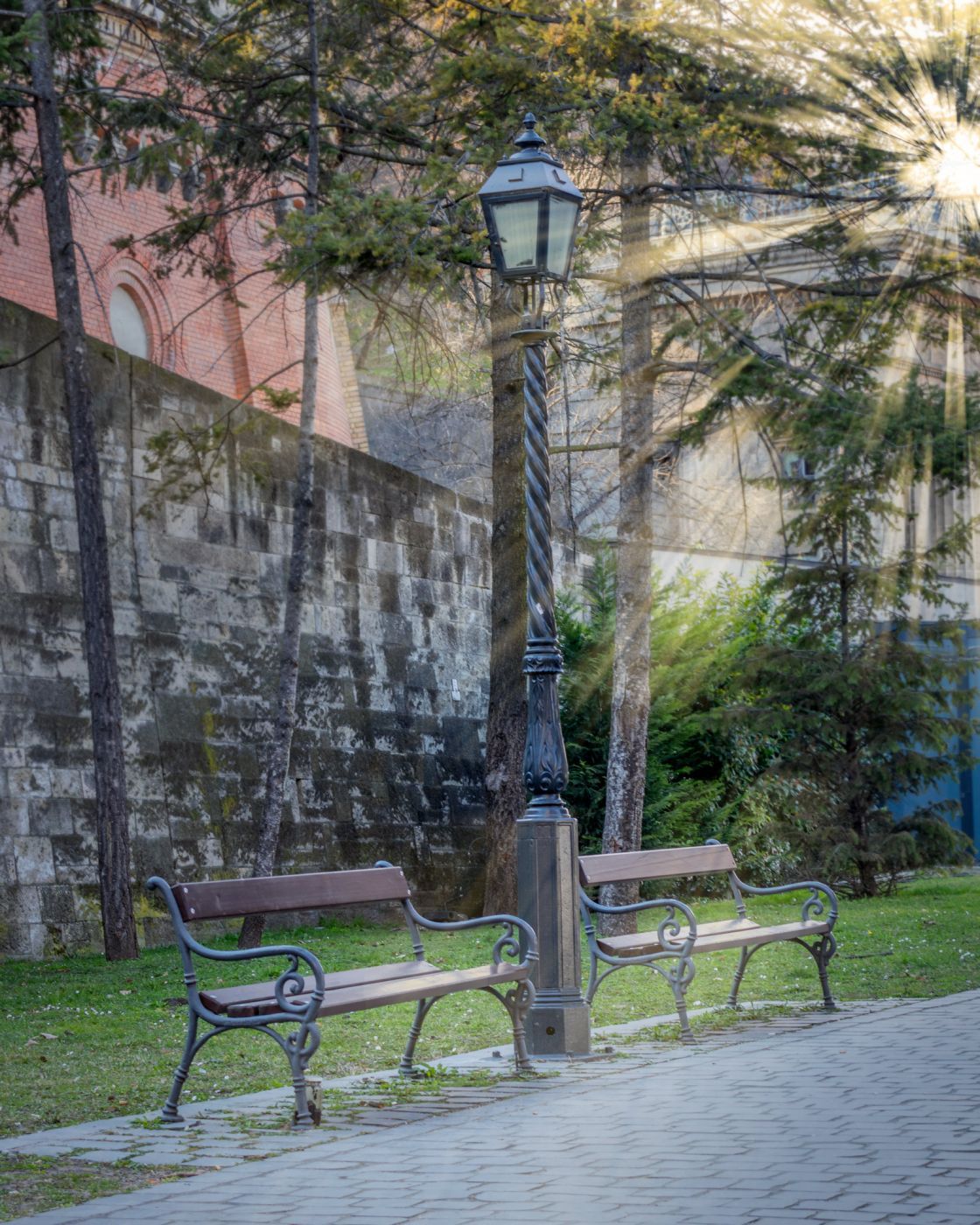 Bench in Budapest, Hungary