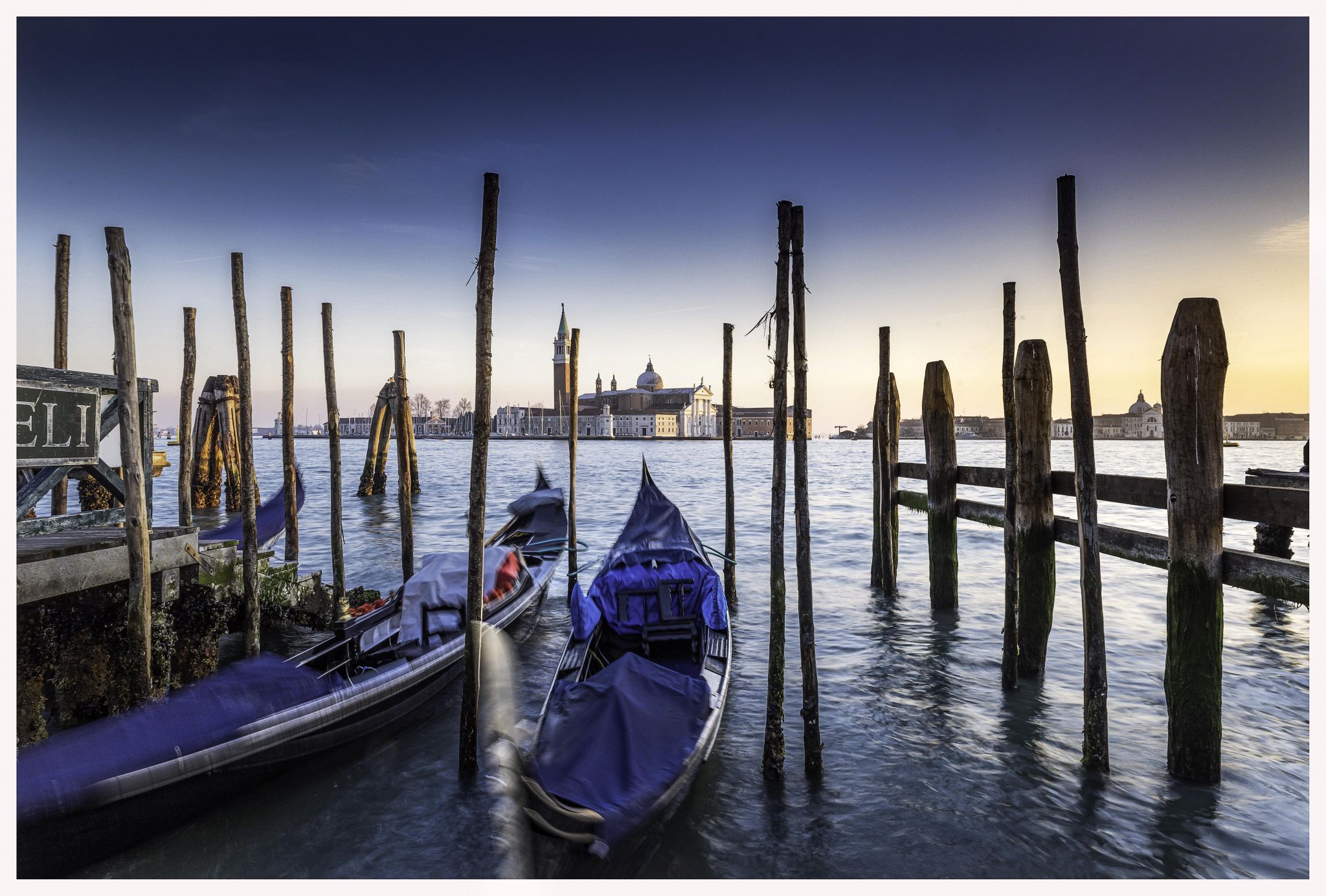 View to San Giorgio Maggiore, Venice, Italy