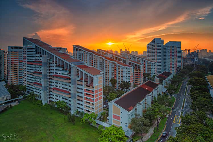 Blk 102 Potong Pasir Avenue 2 Slanted HDB Block