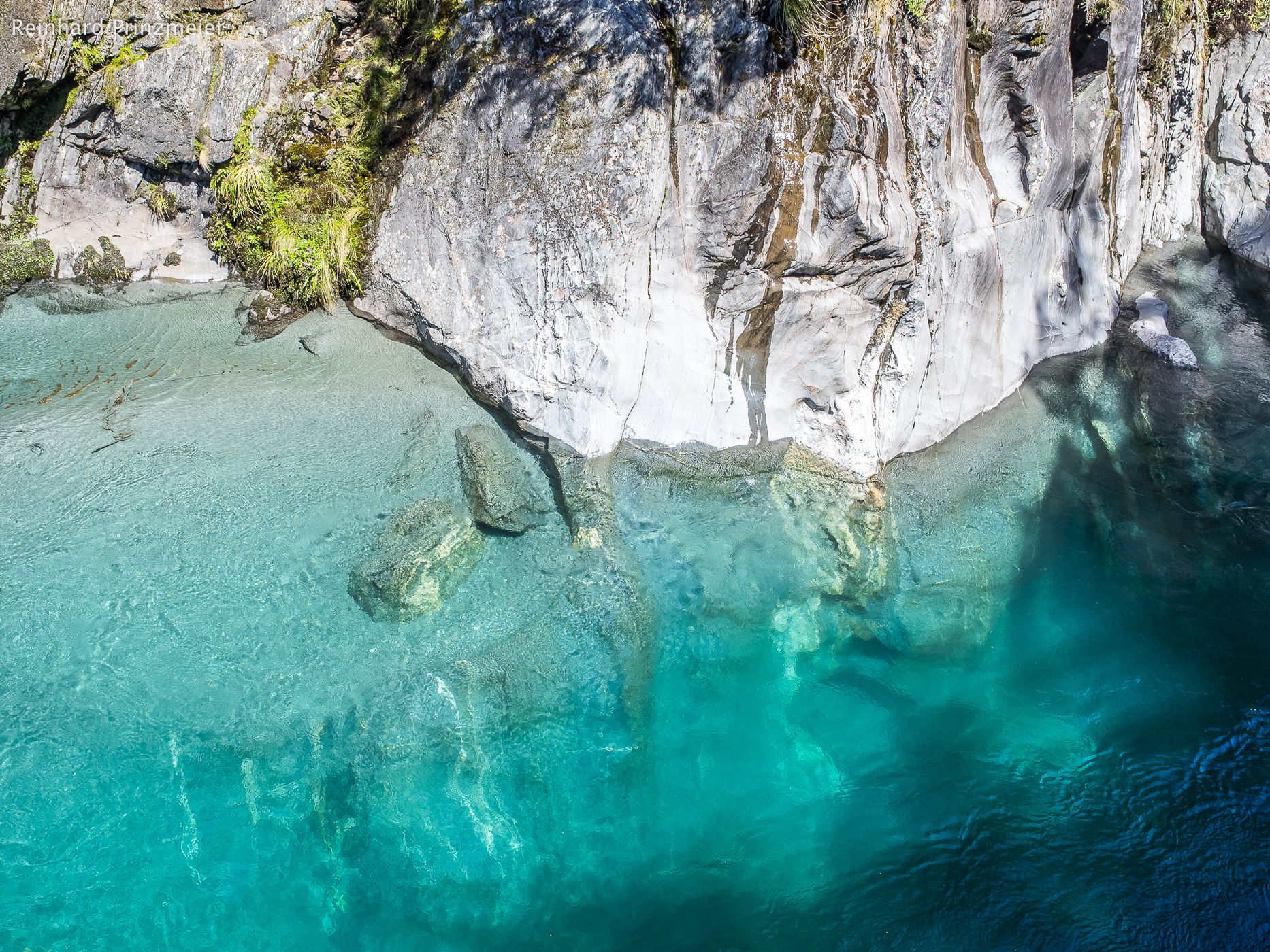 Blue Pools Haast Pass, New Zealand