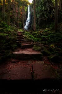 Burgbach Waterfall, Black Forest
