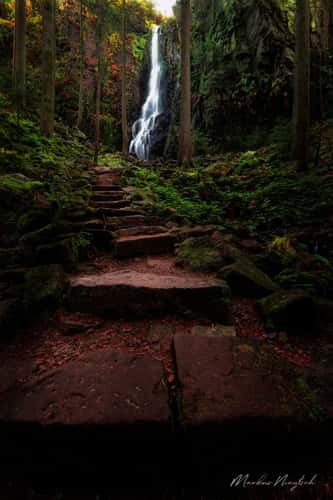 Burgbach Waterfall, Black Forest