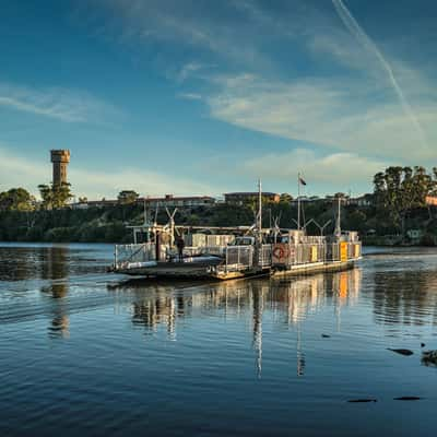 Car Ferry, Tailem Bend, Murray River, South Australia, Australia