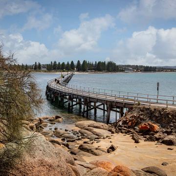 Causeway, Granite Island, Victor Harbor, South Australia, Australia