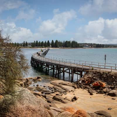 Causeway, Granite Island, Victor Harbor, South Australia, Australia