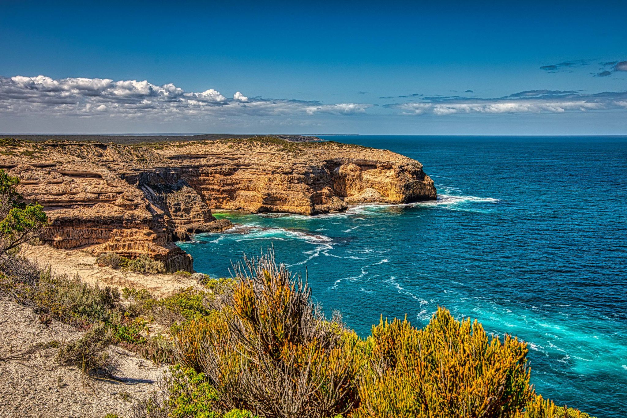 Cliffs at Cape Spencer, Yorke Peninsula, South Australia, Australia