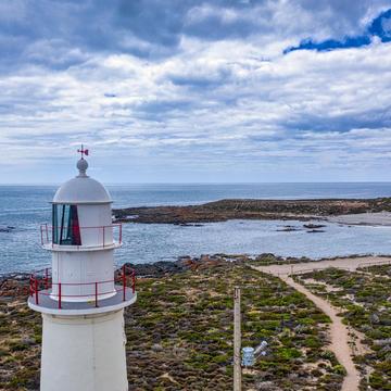 Corny Point Lighthouse, Yorke Peninsula, South Australia, Australia
