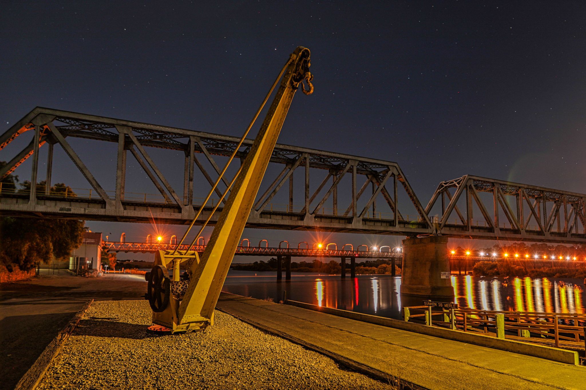 Dock Crane, Murray Bridge, South Australia, Australia
