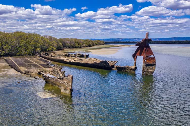 Garden Island, shipwrecks, Port Adelaide, South Australia