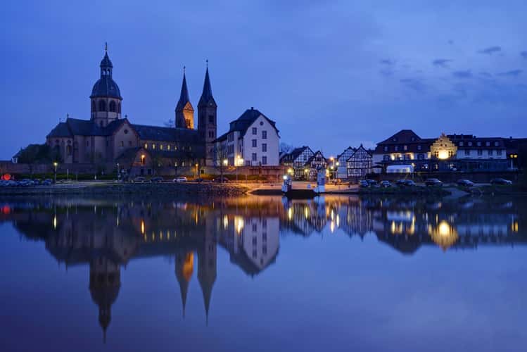Großwelzheim, ferry to Seligenstadt