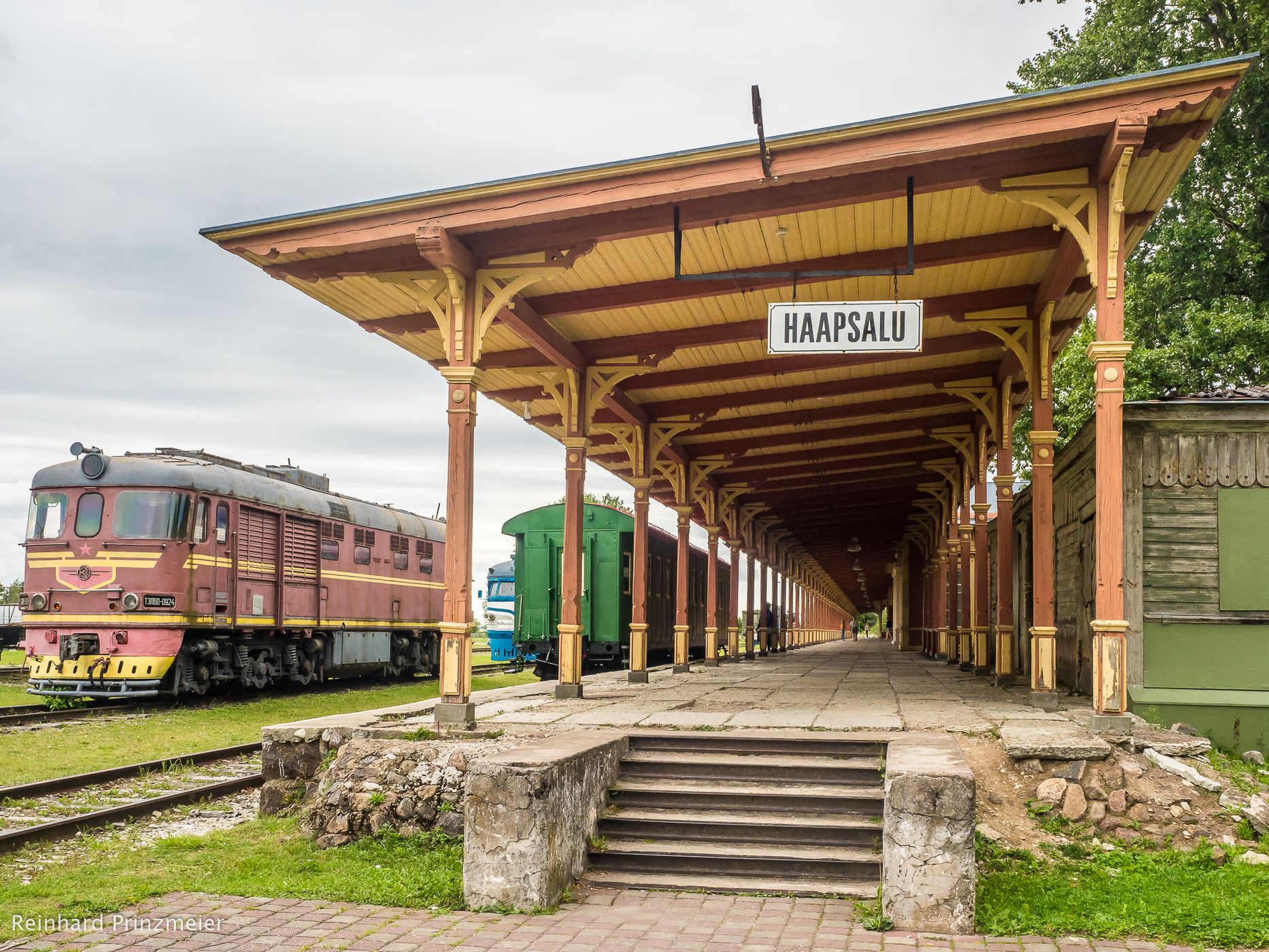 Haapsalu Muesum Train Station, Estonia
