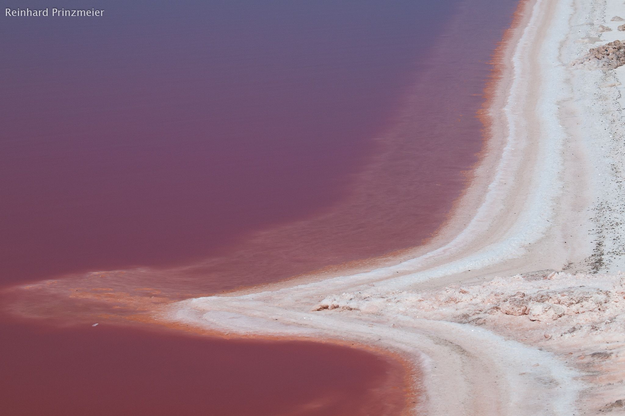 Hutt Lagoon Pink Lake, Australia