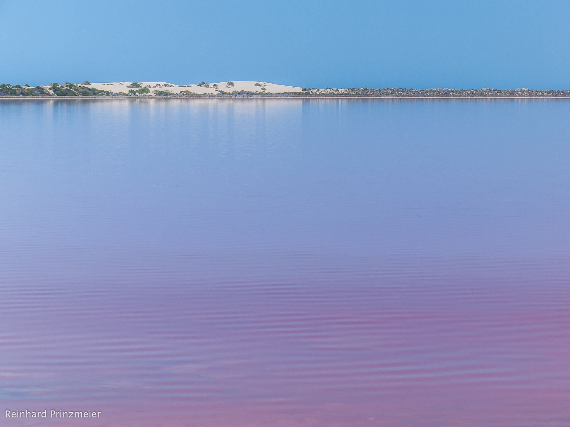 Hutt Lagoon Pink Lake, Australia