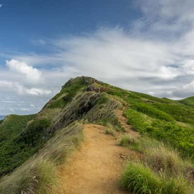 Kaiwa Ridge Trail to Lanikai Pillbox, USA