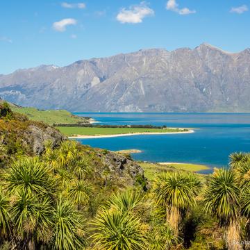 Lake Hawea Lookout, New Zealand