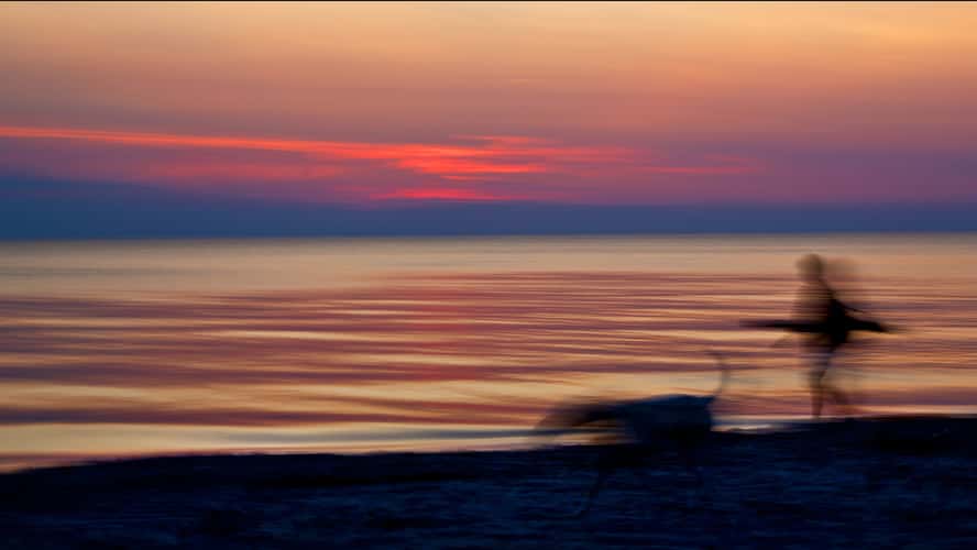 Letztes Licht am Wasser