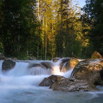 little Waterfall Zauberwald Berchtesgaden, Germany
