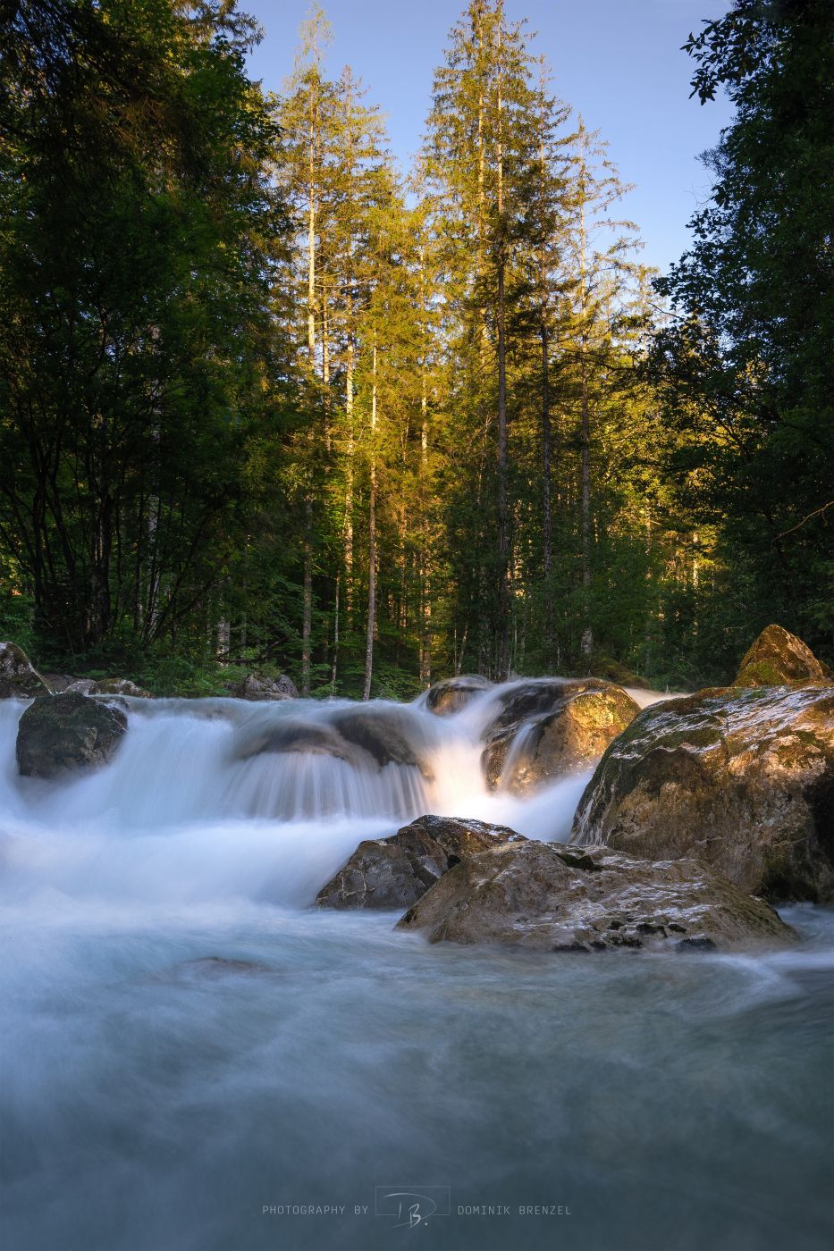 little Waterfall Zauberwald Berchtesgaden, Germany