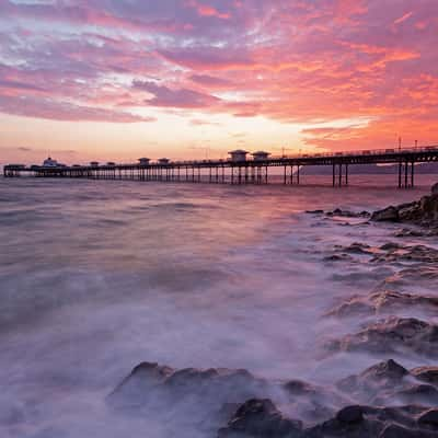 LLandudno Pier Sunrise, United Kingdom