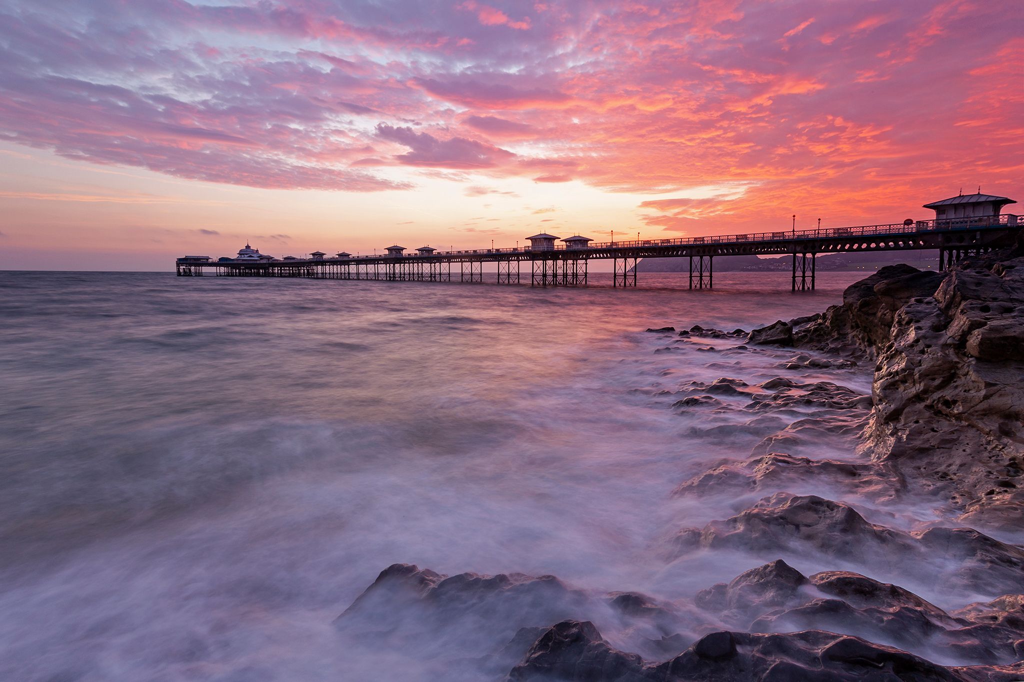 LLandudno Pier Sunrise, United Kingdom