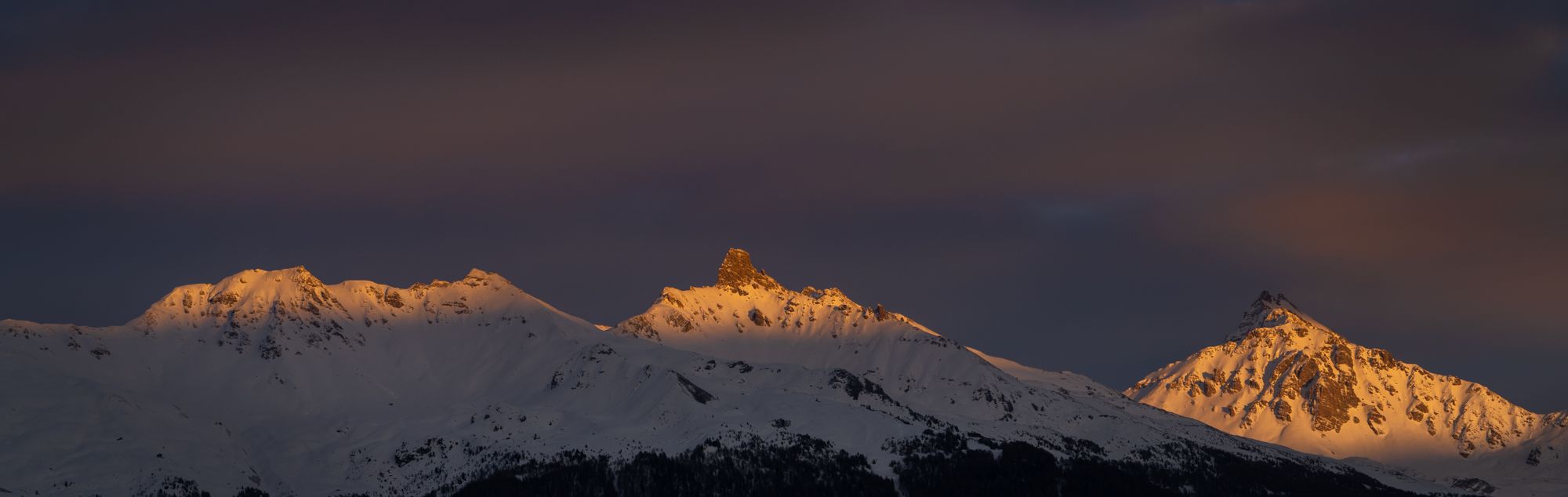 Maya and Sassenneire mountains, Switzerland